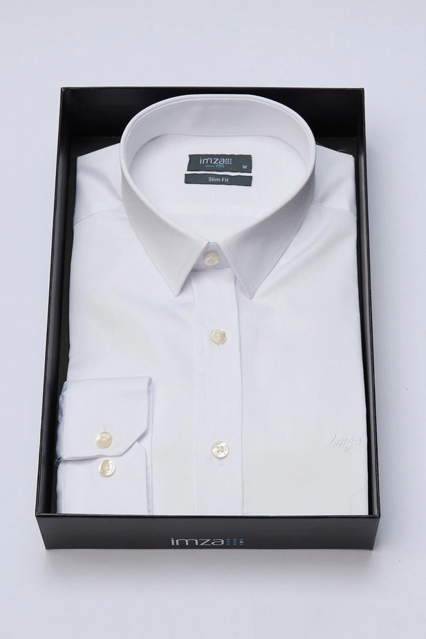 IMZA Men's 100% Cotton Slim Fit Classic Shirt – 1004255324