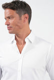 IMZA Men's Tulum Collar Knitted Slim Fit Classic Shirt – 1004260208