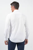 IMZA Men's Tulum Collar Knitted Slim Fit Classic Shirt – 1004260208
