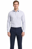 IMZA Men's Striped Semi-Italian Collar Slim Fit Classic Shirt – 1004245218