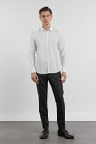 IMZA Men's Stiff Collar Slim Fit Classic Shirt – 1004260059