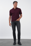IMZA Men's Short-Sleeve Knitted Cotton Polo – 1012260151