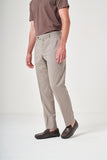 IMZA Men's Fil-a-Fil Comfort Fit Stretch Classic Trousers – 1003260153
