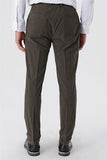 Side Pocket Striped Textured Slim Fit Cotton Jogger Trousers 1003230159