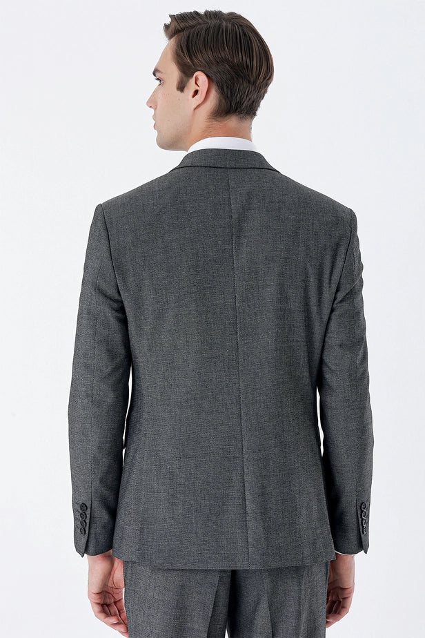 IMZA Men's Peak Lapel Slim Fit 3-Piece Classic Suit – 1001235159