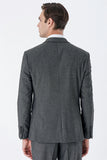 IMZA Men's Peak Lapel Slim Fit 3-Piece Classic Suit – 1001235159