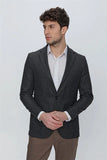 IMZA Men's Patterned Mono Lapel Comfort Fit Blazer – 1002225172