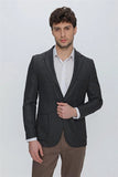 IMZA Men's Patterned Mono Lapel Comfort Fit Blazer – 1002225172
