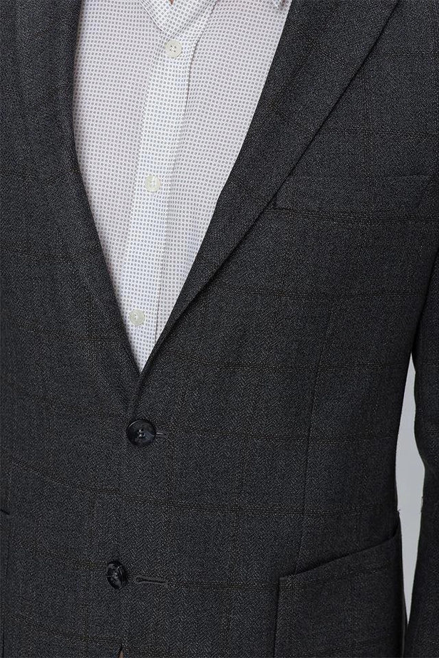 IMZA Men's Patterned Mono Lapel Comfort Fit Blazer – 1002225172
