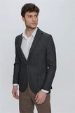 IMZA Men's Patterned Mono Lapel Comfort Fit Blazer – 1002225172