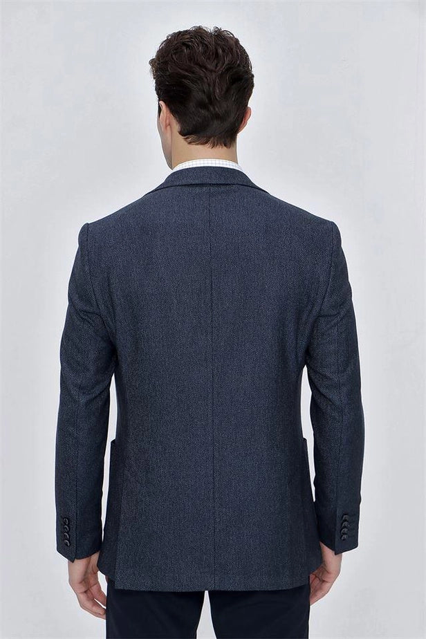 IMZA Men's Patterned Comfort Fit Stretch Blazer – 1002225169