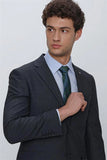 IMZA Men's Patterned Comfort Fit Classic Suit – 1001225185