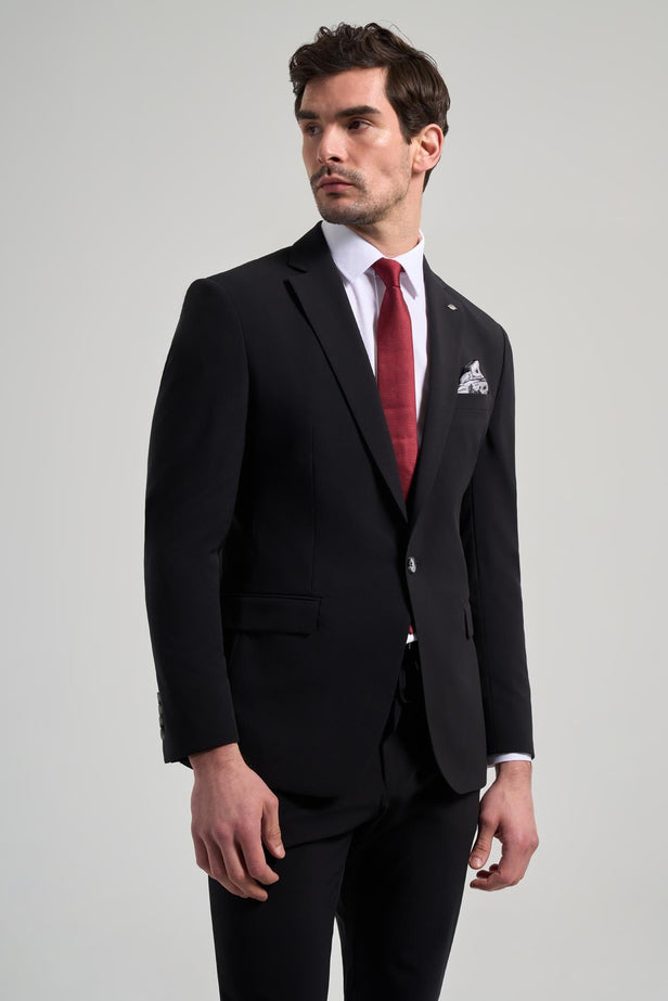 IMZA Men's Gabardine Slim Fit Stretch Classic Suit – 1001250155
