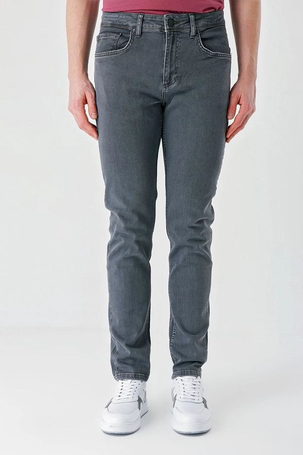 IMZA Men's Gabardine Slim Fit 5-Pocket Casual Pants – 1023240151