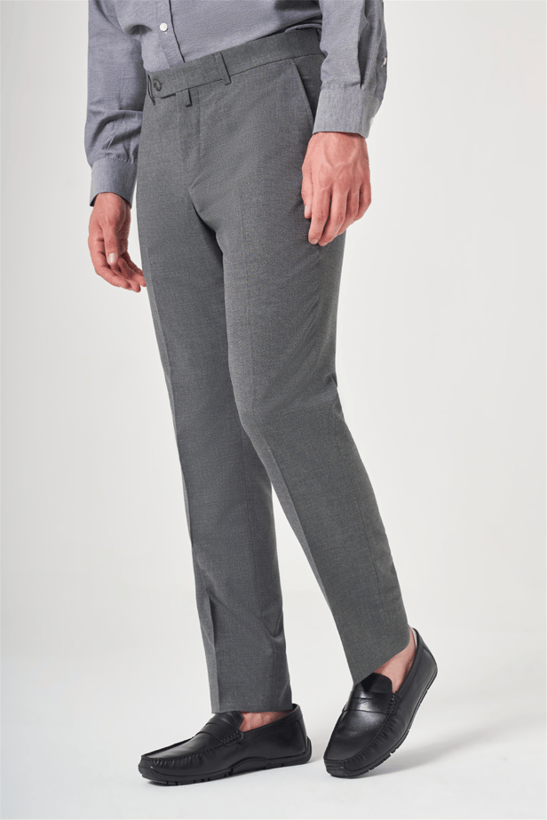 IMZA Men's Fil-a-Fil Slim Fit Stretch Classic Trousers – 1003260152
