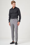 IMZA Men's Fil-a-Fil Slim Fit Stretch Classic Trousers – 1003260152