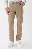 Five Pocket Cotton Gabardine Slim Fit Casual Trousers 1003235318