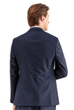 Gabardine Swallowtail Collar Lined 6 Drop Slim Fit Narrow Cut Suit 1001225011