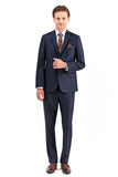 Gabardine Swallowtail Collar Lined 6 Drop Slim Fit Narrow Cut Suit 1001225011