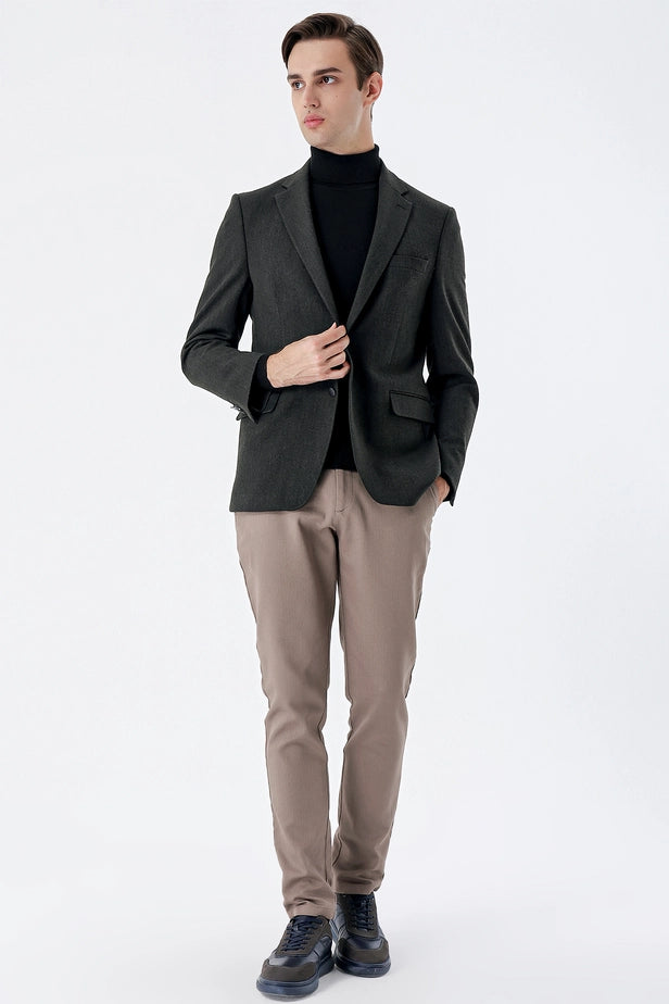 IMZA Men's Gabardine Comfort Fit Stretch Classic Blazer – 1002235137