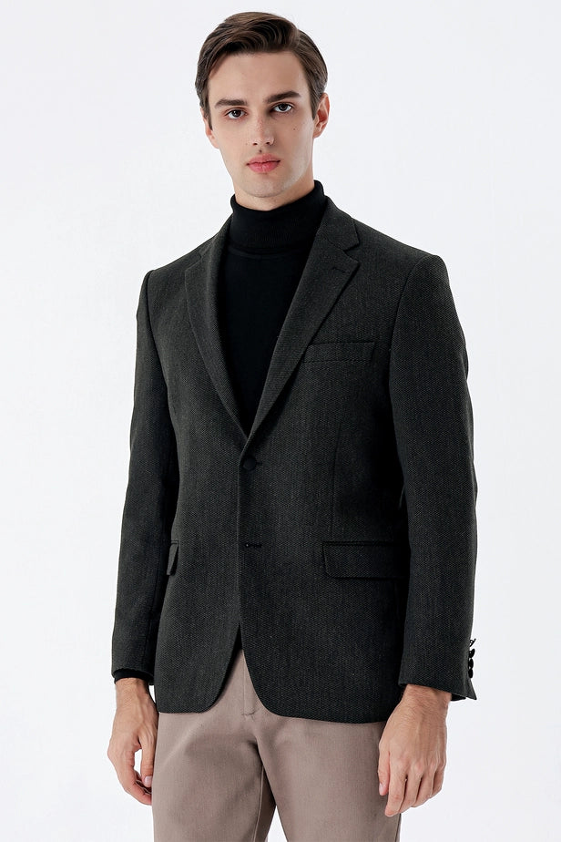IMZA Men's Gabardine Comfort Fit Stretch Classic Blazer – 1002235137