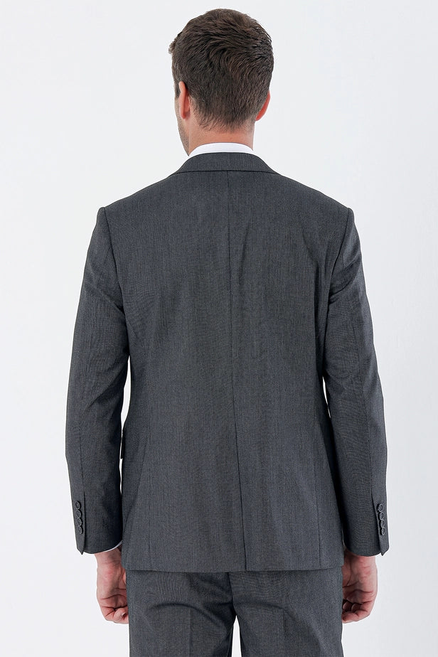 IMZA Men's Gabardine Comfort Fit Stretch Classic Suit – 1001235152