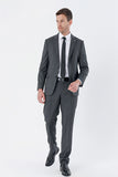 IMZA Men's Gabardine Comfort Fit Stretch Classic Suit – 1001235152