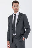 IMZA Men's Gabardine Comfort Fit Stretch Classic Suit – 1001235152