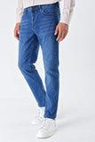 Gabardine Cotton 5 Pocket Slim Fit Casual Denim Pants 1023235151