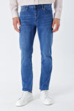 Gabardine Cotton 5 Pocket Slim Fit Casual Denim Pants 1023235151