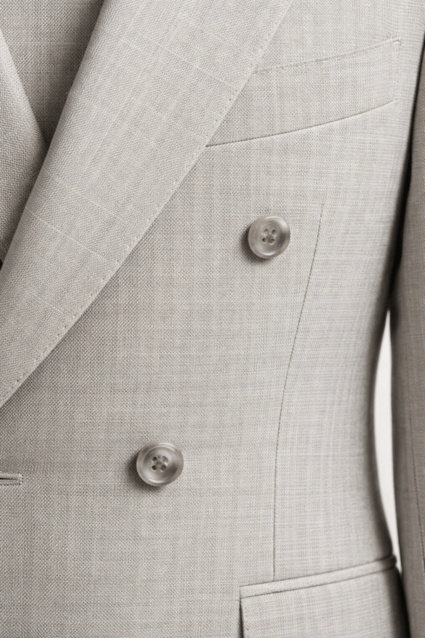 IMZA Men's Double-Breasted Slim Fit Classic Suit – 1001260900