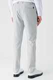 Linen Blend Elasticated Side Pocket Casual Comfort Fit Jogger Trousers 1003240159