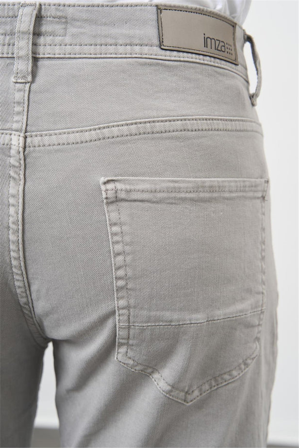 Cotton Five Pocket Casual Slim Fit Trousers 1003240319