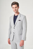 IMZA Men's Striped Slim Fit Classic Suit – 1001260901