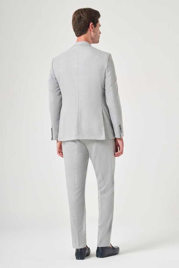 IMZA Men's Striped Slim Fit Classic Suit – 1001260901