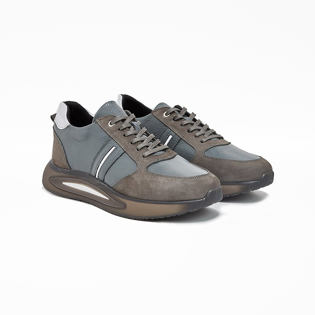 Genuine Leather Lace-Up Casual Shoes with TPU-Polyurethane Sole (Model 1033240152)