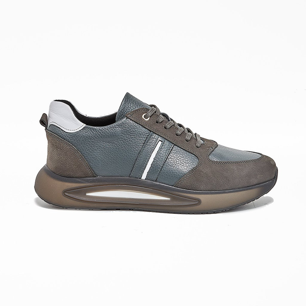 Genuine Leather Lace-Up Casual Shoes with TPU-Polyurethane Sole (Model 1033240152)