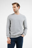 Long Sleeve Crew Neck Plain Cotton Comfort Fit Sweatshirt 1013255150