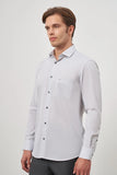 IMZA Men's Striped Cotton Comfort Fit Classic Shirt – 1004245174