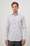 IMZA Men's Striped Cotton Comfort Fit Classic Shirt – 1004245174