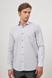IMZA Men's Striped Cotton Comfort Fit Classic Shirt – 1004245174