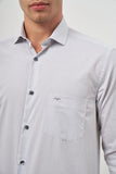 IMZA Men's Striped Cotton Comfort Fit Classic Shirt – 1004245174