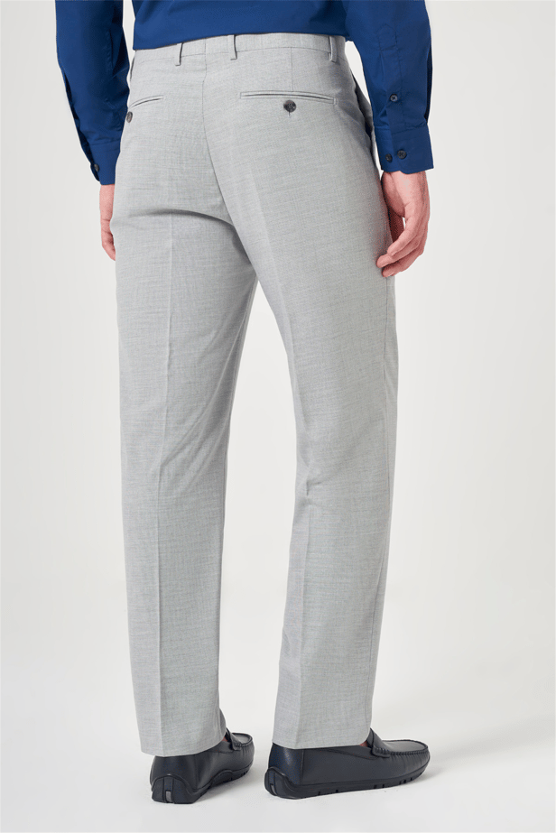 IMZA Men's Fil-a-Fil Comfort Fit Stretch Classic Trousers – 1003260153