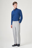 IMZA Men's Fil-a-Fil Comfort Fit Stretch Classic Trousers – 1003260153