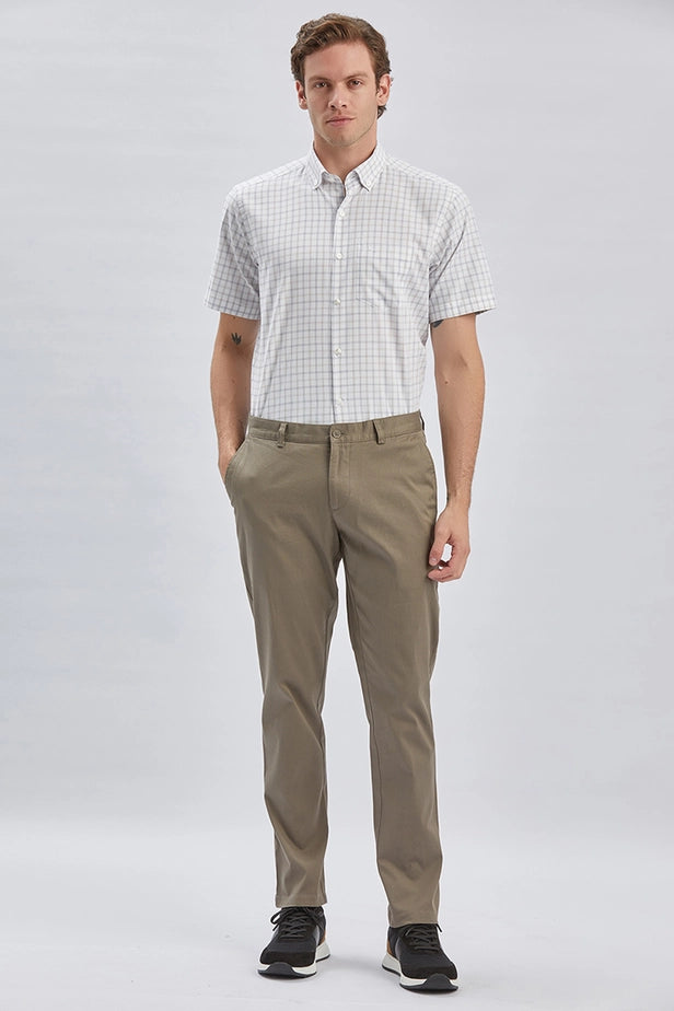 IMZA Men's Cotton Comfort Fit Casual Chino Pants – 1003240160