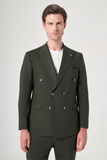 IMZA Men's Double-Breasted Slim Fit Classic Suit – 1001260900