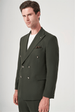 IMZA Men's Double-Breasted Slim Fit Classic Suit – 1001260900