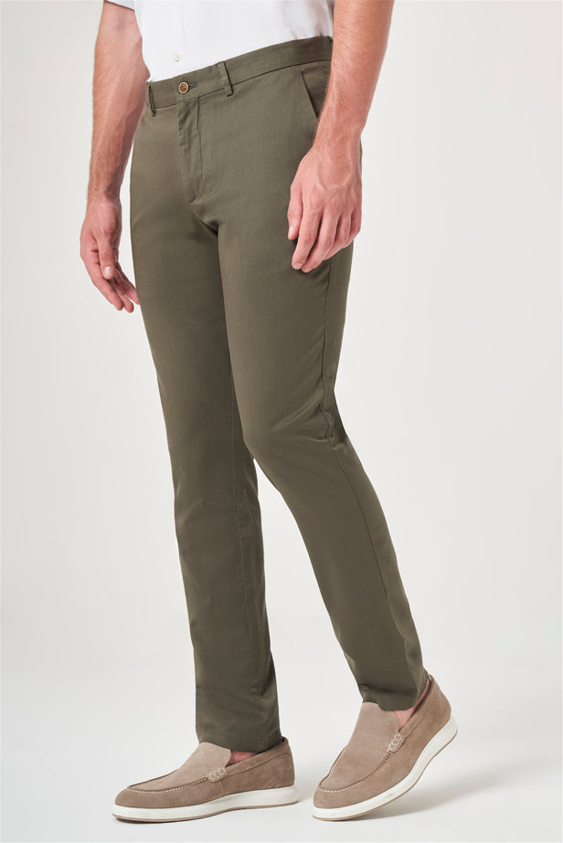 IMZA Men's Slim Fit Cotton Casual Chino Pants – 1003260178