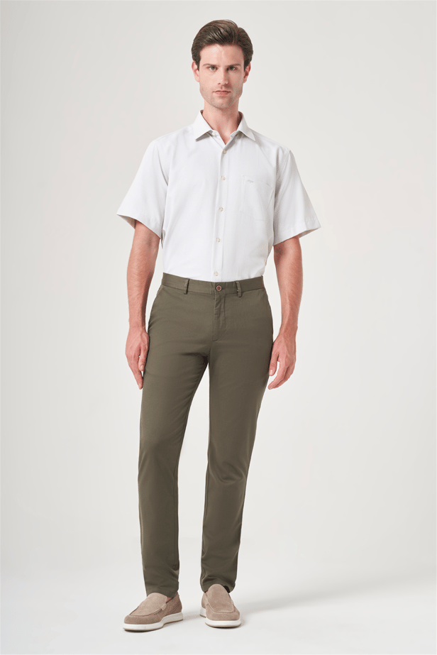 IMZA Men's Slim Fit Cotton Casual Chino Pants – 1003260178