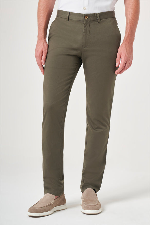 IMZA Men's Slim Fit Cotton Casual Chino Pants – 1003260178